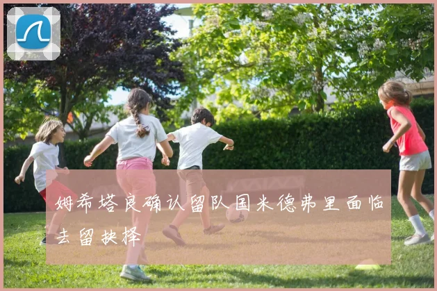 姆希塔良确认留队国米德弗里面临去留抉择